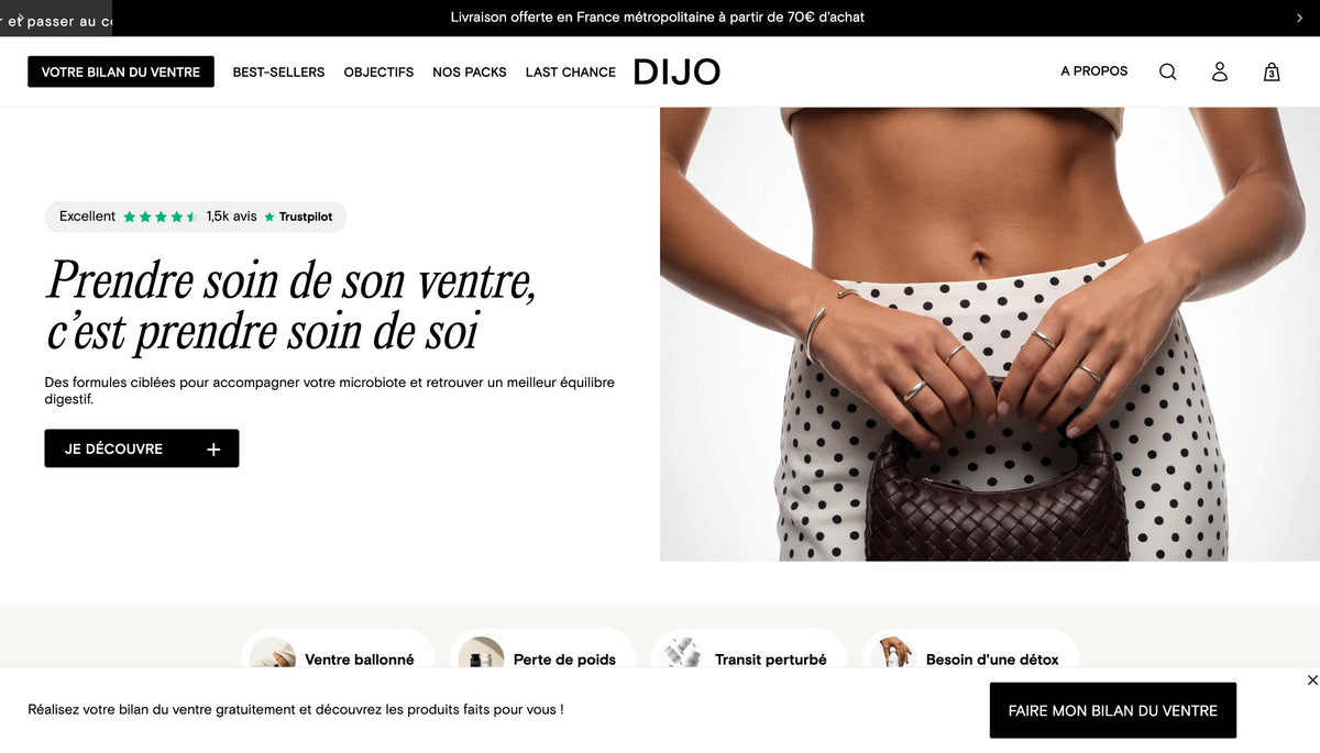 DIJO · Santé intestinale